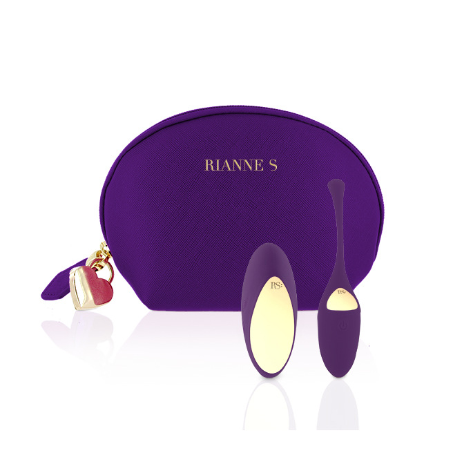 Виброяйцо Adrien Lastic Ocean Breeze 2.0 с пультом ДУ, фиолетовое 40803 - Adrien Lastic - Вибрирующие яйца - Купить