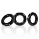 Oxballs - Pack de 3 Cockrings Willy Rings Noir