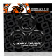 Oxballs - Pack de 3 Cockrings Willy Rings Noir