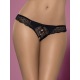 Miamor String ouvert - Noir