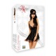 Babydoll Eve et Masque - Noir