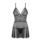 Babydoll 838-BAB-1 - Noir