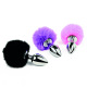 FeelzToys - Plug Anal Bunny Tails Rose