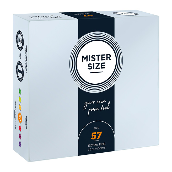 Mister Size - 57 mm Préservatifs 36 Pièces