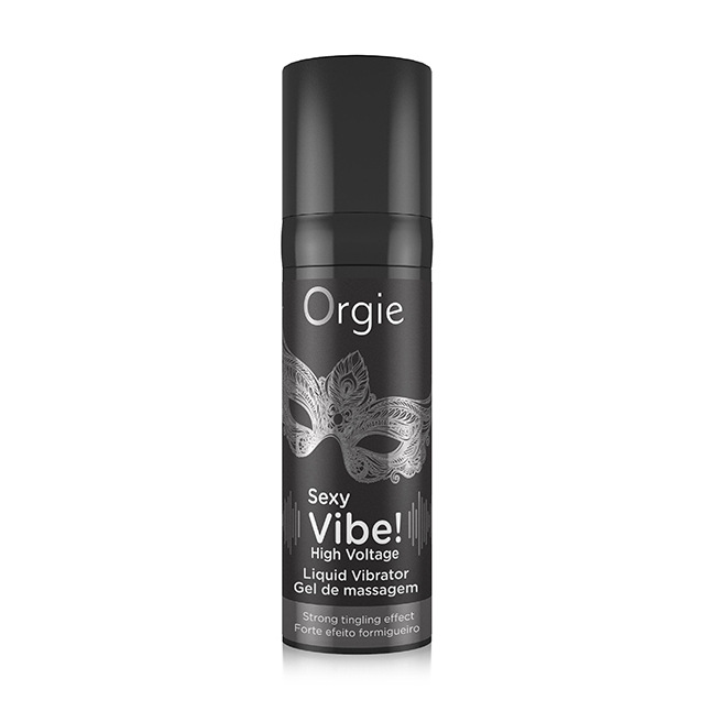 Orgie - Ambiance sexy ! Vibromasseur liquide haute tension 15 ml