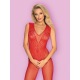 N112 Bodystocking - Rouge