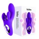 FeelzToys - Vibromasseur point G TriVibe avec stimulation clitoridienne et labiale Violet