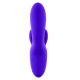 FeelzToys - Vibromasseur point G TriVibe avec stimulation clitoridienne et labiale Violet