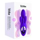 FeelzToys - Vibromasseur point G TriVibe avec stimulation clitoridienne et labiale Violet