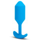 B-Vibe - Snug Plug Vibrant 3 (L) Bleu