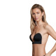 Bye Bra - Soutien-Gorge Sans Couture U-Style Bonnet C Noir