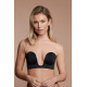 Bye Bra - Soutien-Gorge Sans Couture U-Style Bonnet C Noir