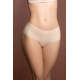 Bye Bra - Culotte Haute Invisible Nude + Noir S