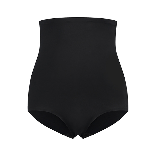 Bye Bra - Culotte Rembourrée Taille Haute Noir S