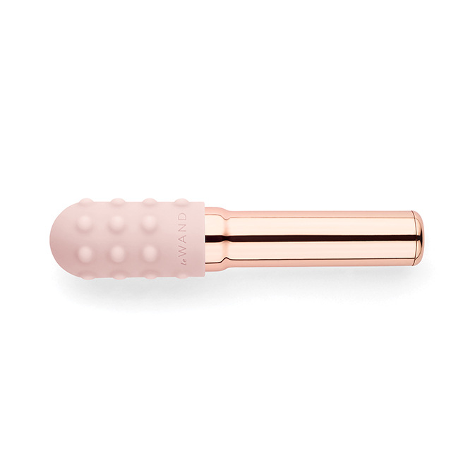 Le Wand - Vibromasseur rechargeable Grand Bullet Or rose