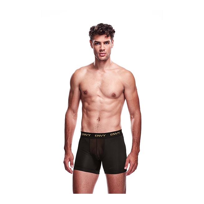 Envy - Boxer Long Mesh Noir S/M