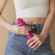 Strap-On-Me - Gode Réaliste Peau Coulissante Fuchsia S