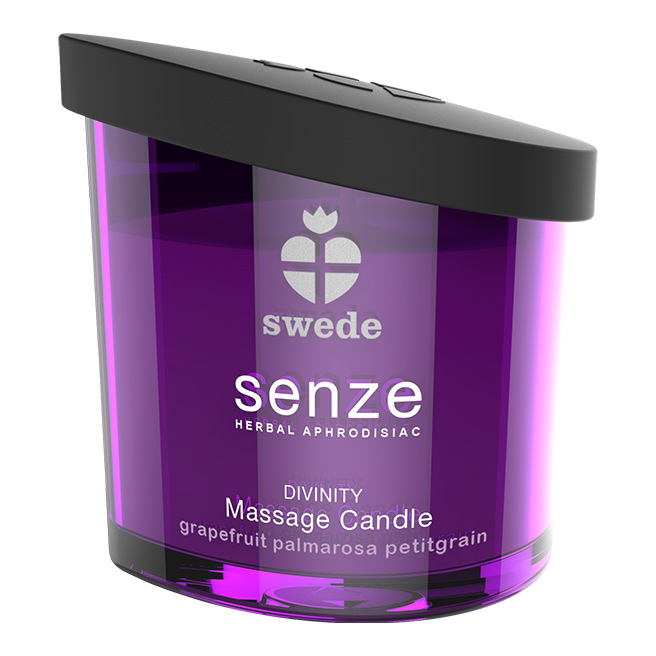 Swede - Senze Divinity Bougie de Massage Pamplemousse Palmarosa Petitgrain 50ml