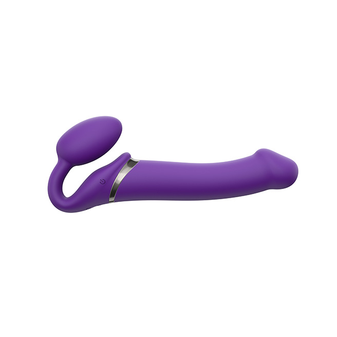 Strap-On-Me - Gode Ceinture Pliable Vibrant L Violet