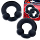 Oxballs - Pack de 2 Cockrings Ultraballs Édition Spéciale Nuit