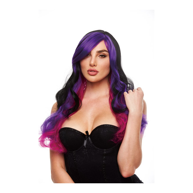 Pleasure Wigs - Perruque Brandi Noir & Violet