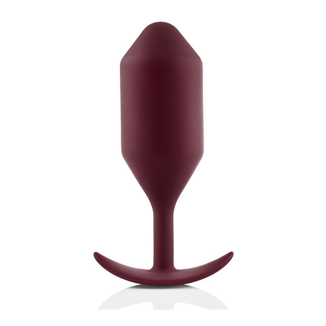 B-Vibe - Snug Plug 5 Rouge Foncé