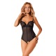 Serena love Body ouvert - Noir