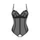 Serena love Body ouvert - Noir