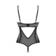 Serena love Body ouvert - Noir