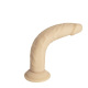 Naked Addiction - Gode pliable double densité en silicone 22,8 cm Vanille