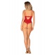 Ingridia body ouvert - Rouge