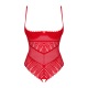 Ingridia body ouvert - Rouge