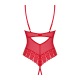 Ingridia body ouvert - Rouge