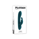 Playboy Pleasure - Vibromasseur point G Lil Rabbit bleu sarcelle profond