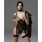 Vila Blanes corset et string - Noirs