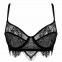 Paloma Casile - Soutien-gorge à gorge emboitant Brigitte Noir