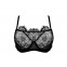 Paloma Casile - soutien à Gorge Bandeau Noir