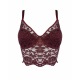 Paloma Casile - Bustier Norma Bordeaux