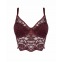 Paloma Casile - Bustier Norma Bordeaux