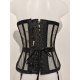 Kunza - Althea - Corset Dentelle - Noir