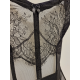 Kunza - Althea - Corset Dentelle - Noir