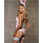 Costume de lapin - Rose - S/M - L/XL