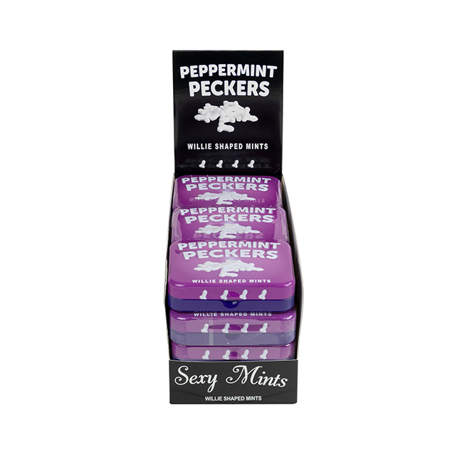 Mini Peckers à la Menthe Poivrée