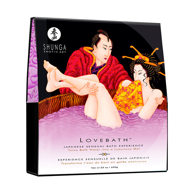 Shunga - Gelée de Bain LoveBath Lotus