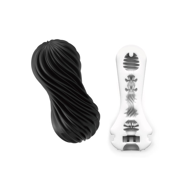 Tenga - Manchon Flex Masturbation Rocky Black