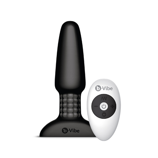 B-Vibe - Rimming Remote Control Plug 2 Black