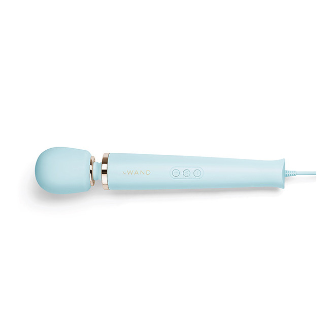 Le Wand - Puissant Stimulateur Wand Plug-In Bleu Ciel