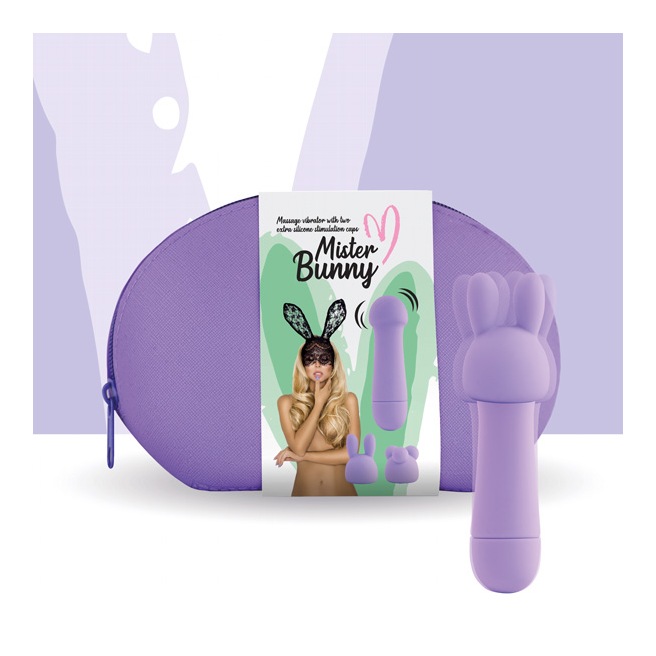 FeelzToys - Stimulateur Mini Mister Bunny Violet