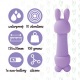 FeelzToys - Stimulateur Mini Mister Bunny Violet