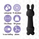 FeelzToys - Stimulateur Mini Mister Bunny Noir